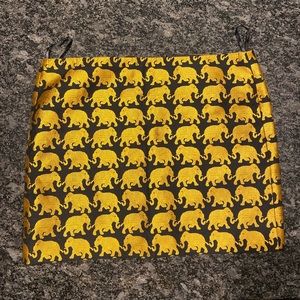 J Crew elephant skirt. EUC!!